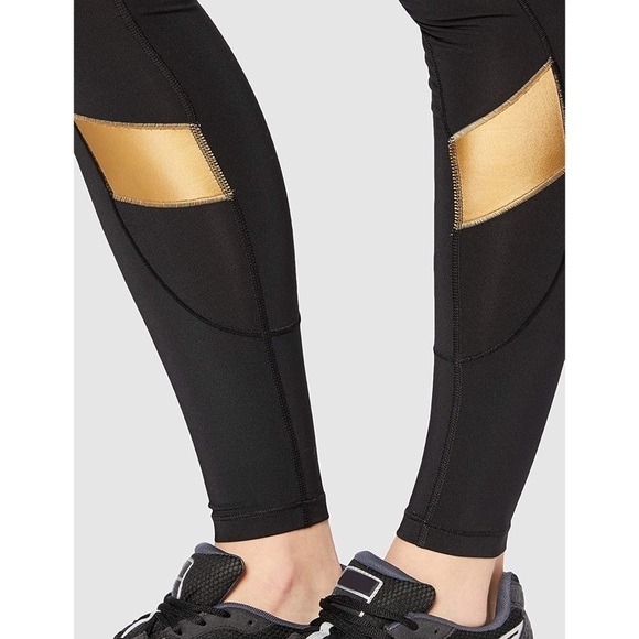 PUMA Gold Metal Splash Eclipse High Rise Leggings - Picture 2 of 11